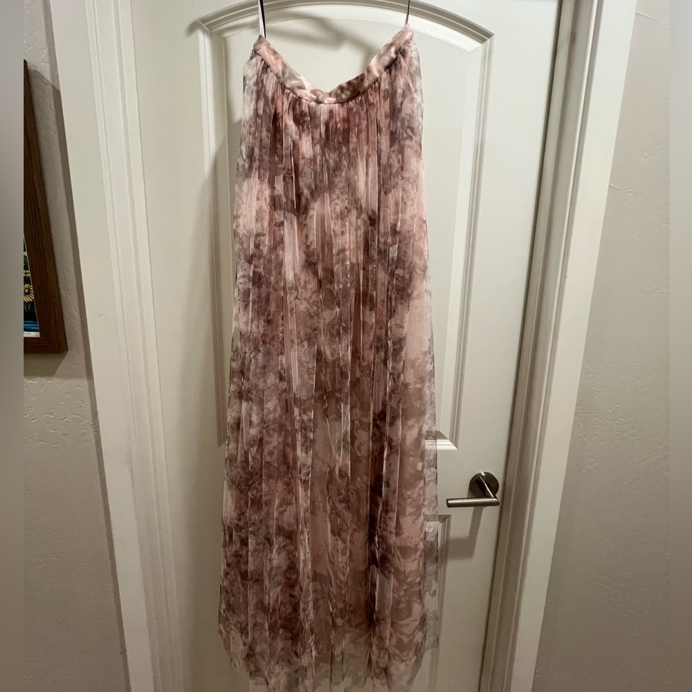 Jenny Yoo floral maxi skirt